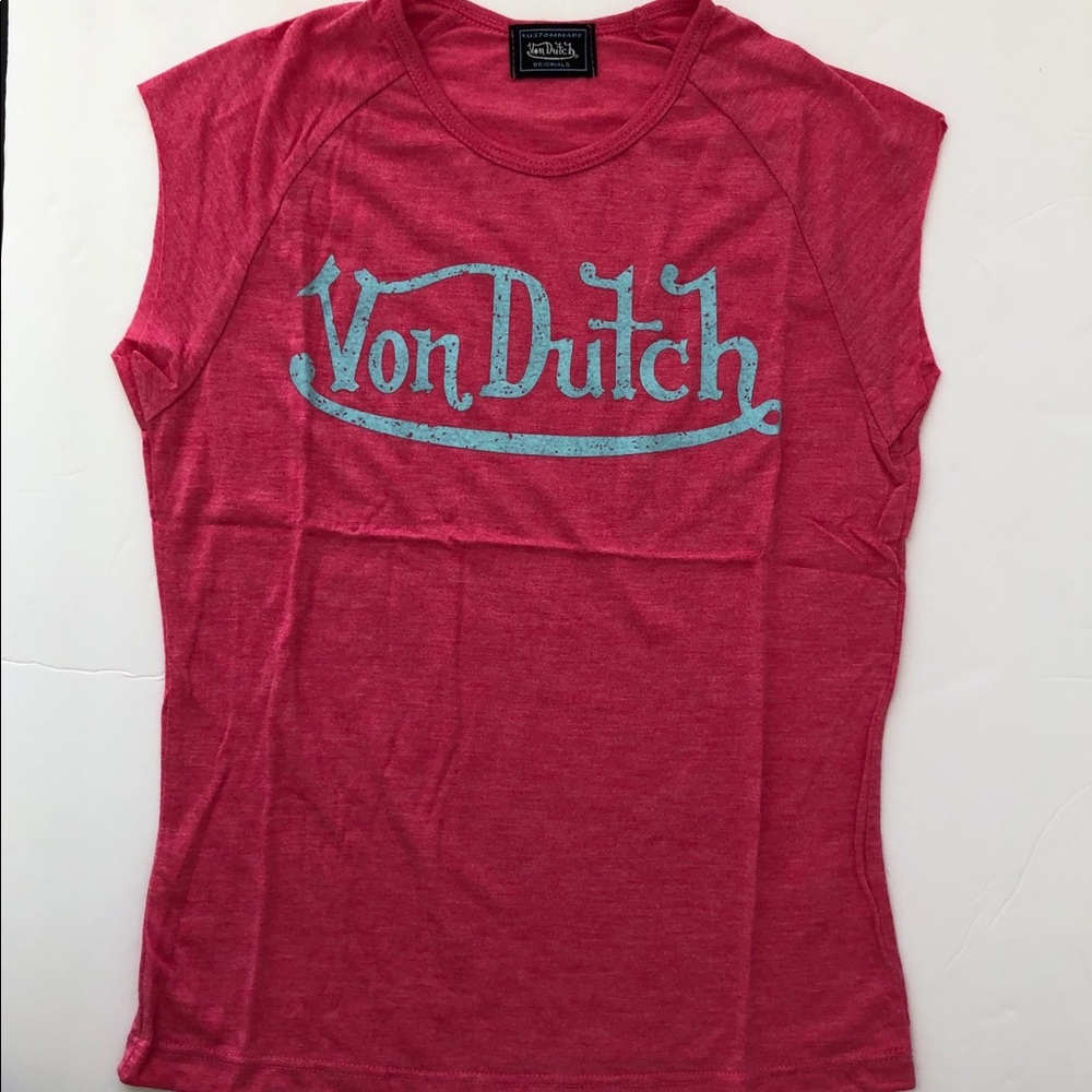NWT Von Dutch  baby tee.